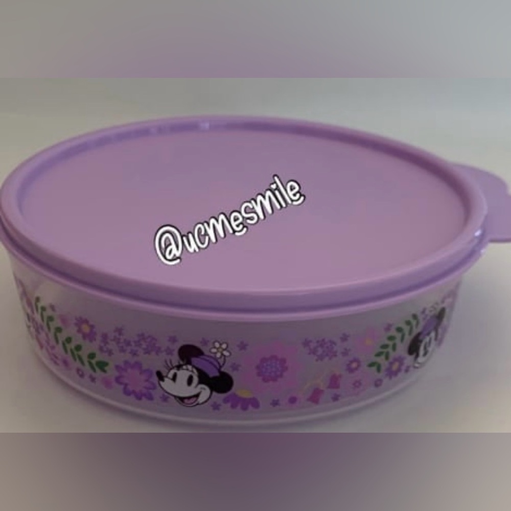 Tupperware Minnie Mouse “ Grow Gently” Lunch Set - Picture 5 of 6